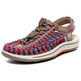 Sandalia Keen Uneek Flat W Rojo / Azul