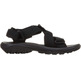 Furacão Sandalia Teva Verge W Negro