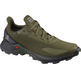 Sapato Verde Salomon Alphacross Blast GTX