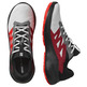 Tênis de corrida Salomon Alphaglide GTX cinza/vermelho/preto