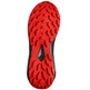 Tênis de corrida Salomon Alphaglide GTX cinza/vermelho/preto