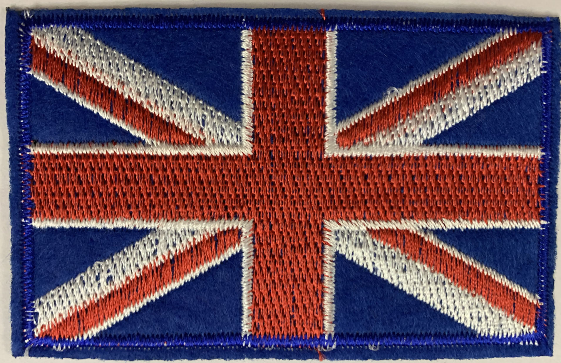 Patch bordado em tecido do Reino Unido